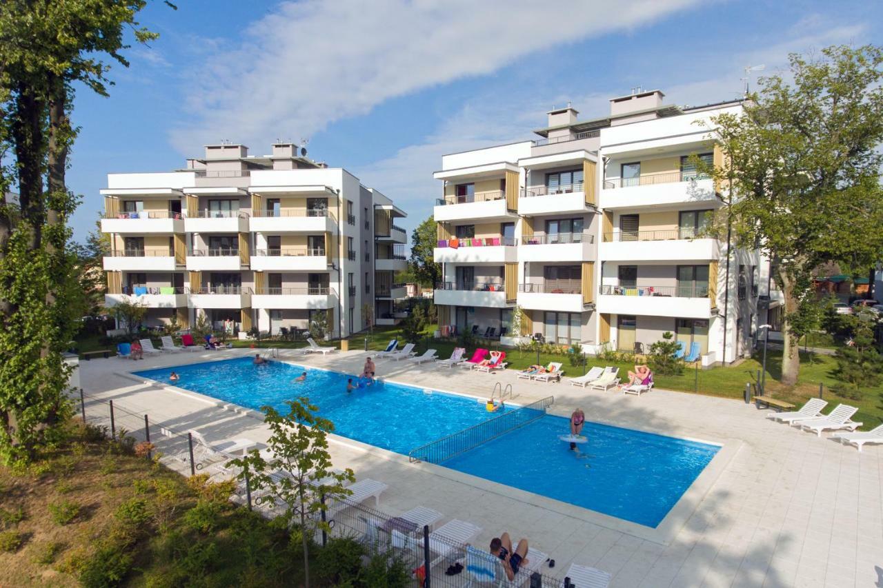 אוסטרוני מורסקי Apartament Osiedle Burco מראה חיצוני תמונה